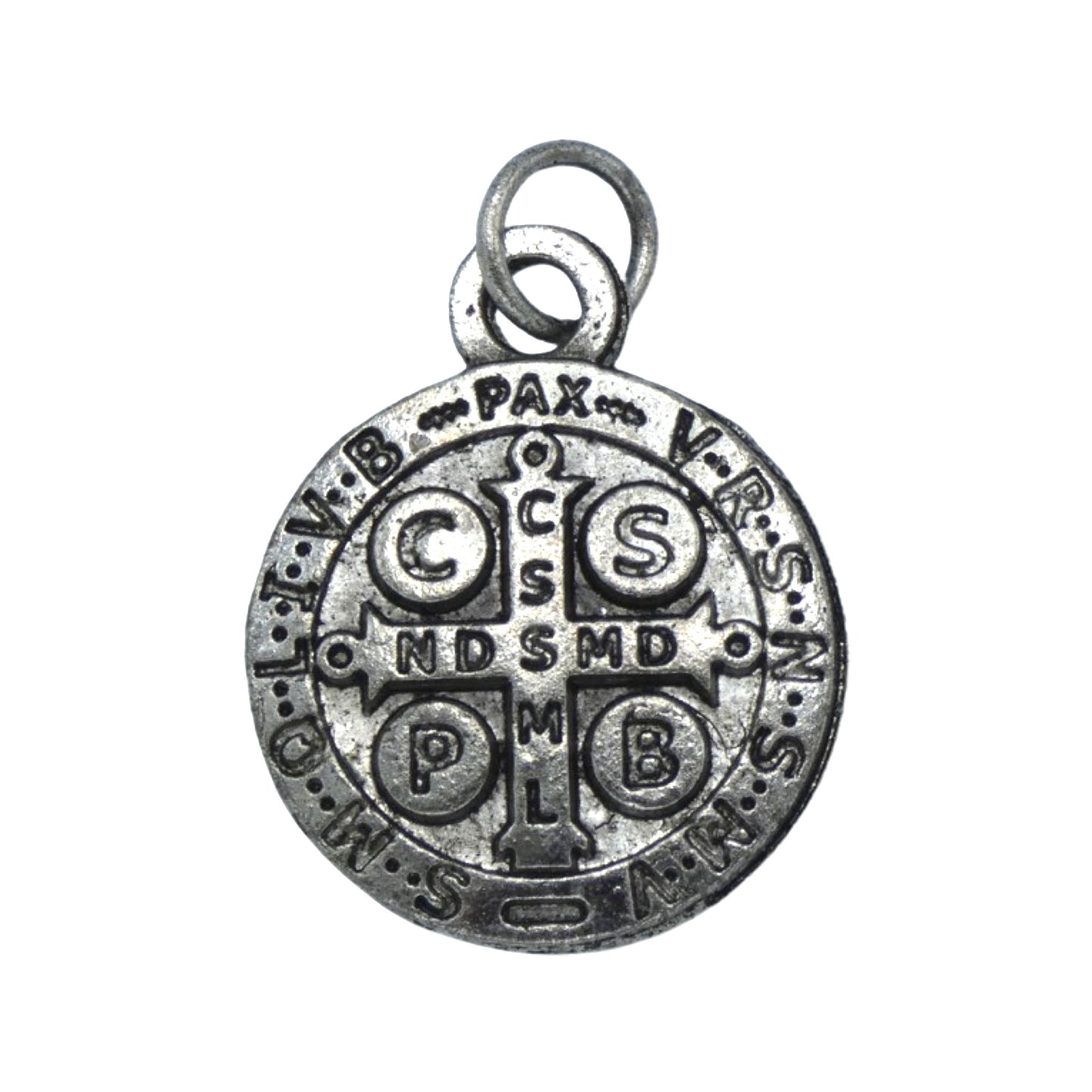 Small Silver St. Benedict Medal