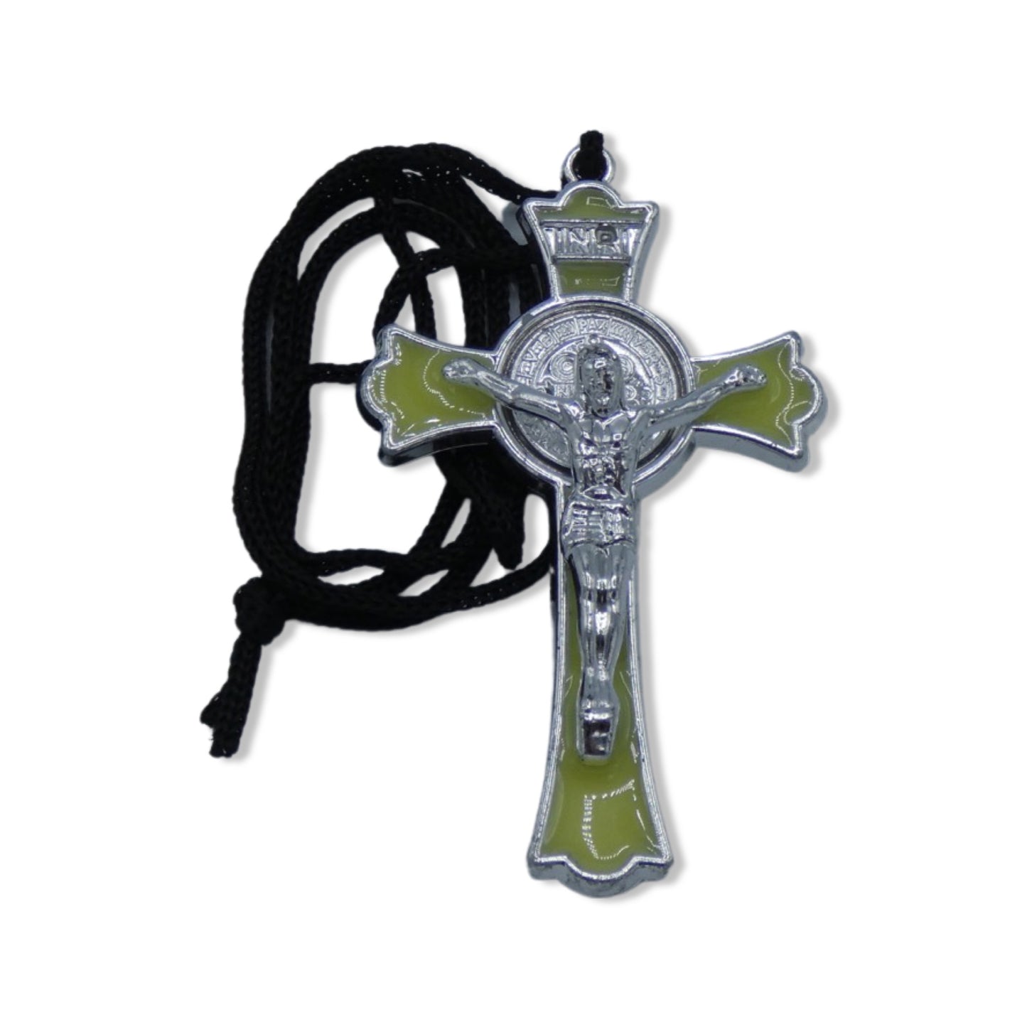 St. Benedict Pendant Crucifix of Assorted Colors