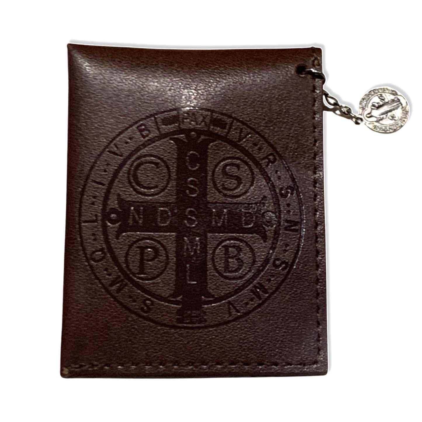 St. Benedict Imitation Leather Pouch