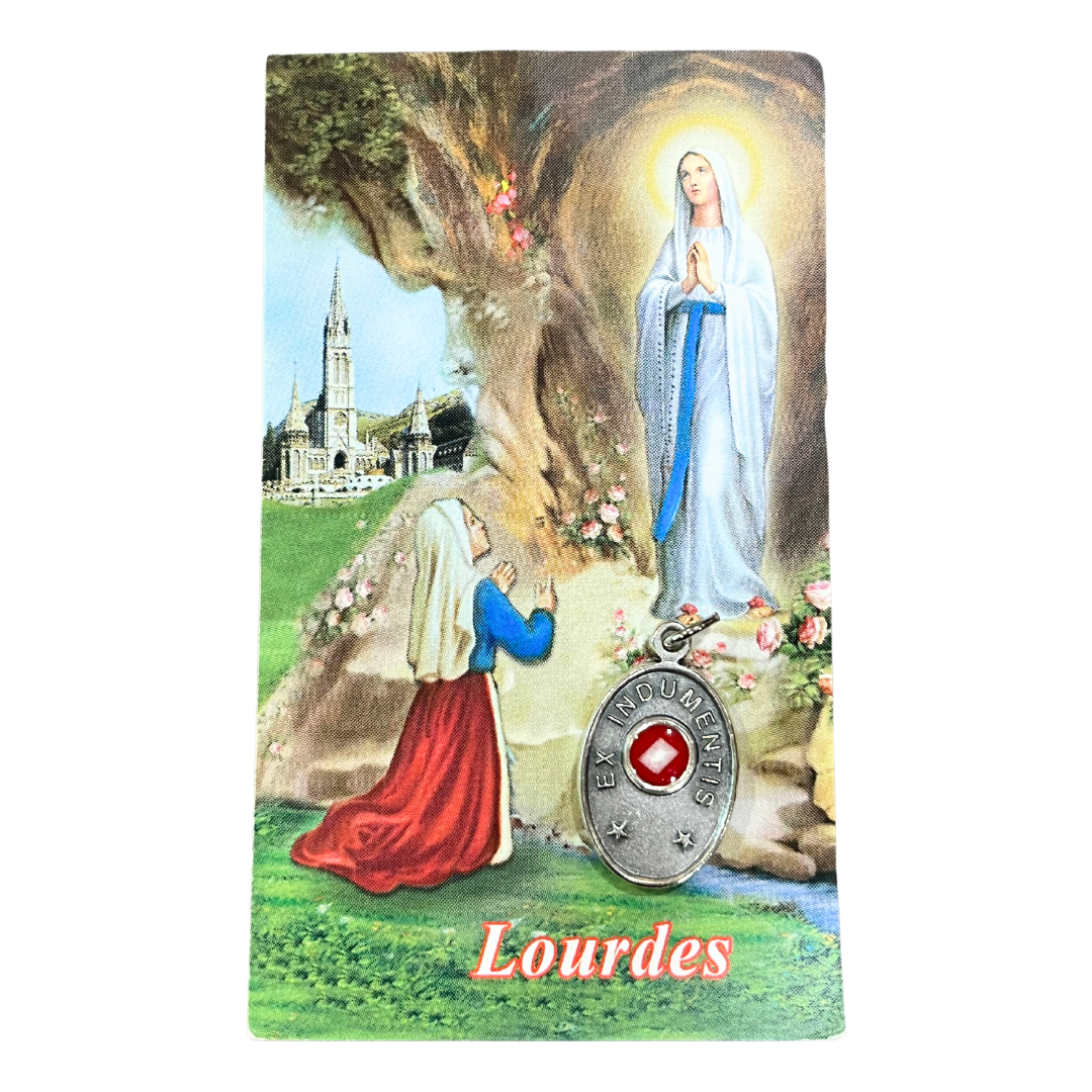 St. Bernadette Relic Medal
