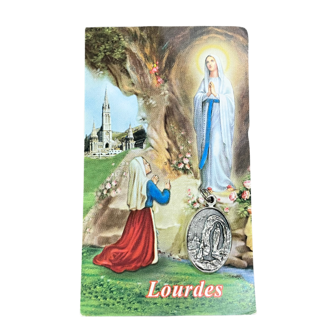 St. Bernadette Relic Medal