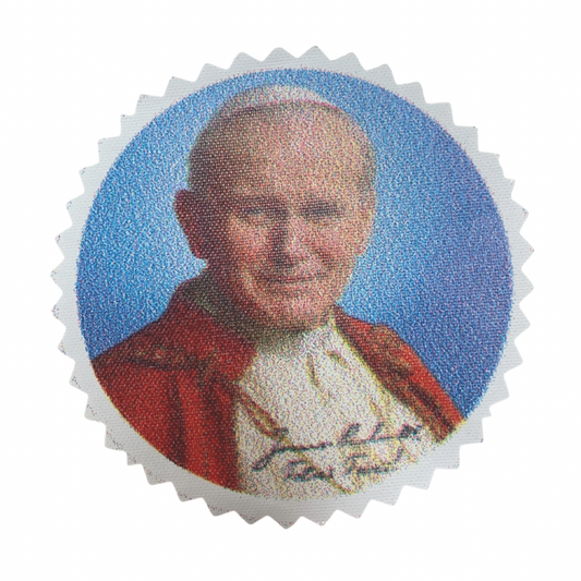 St. John Paul II Relic Medal with Handkerchief