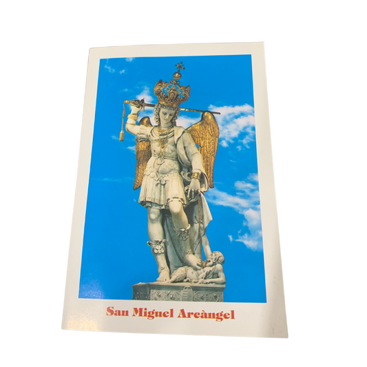 St. Michael Prayer Pamphlet with Medal