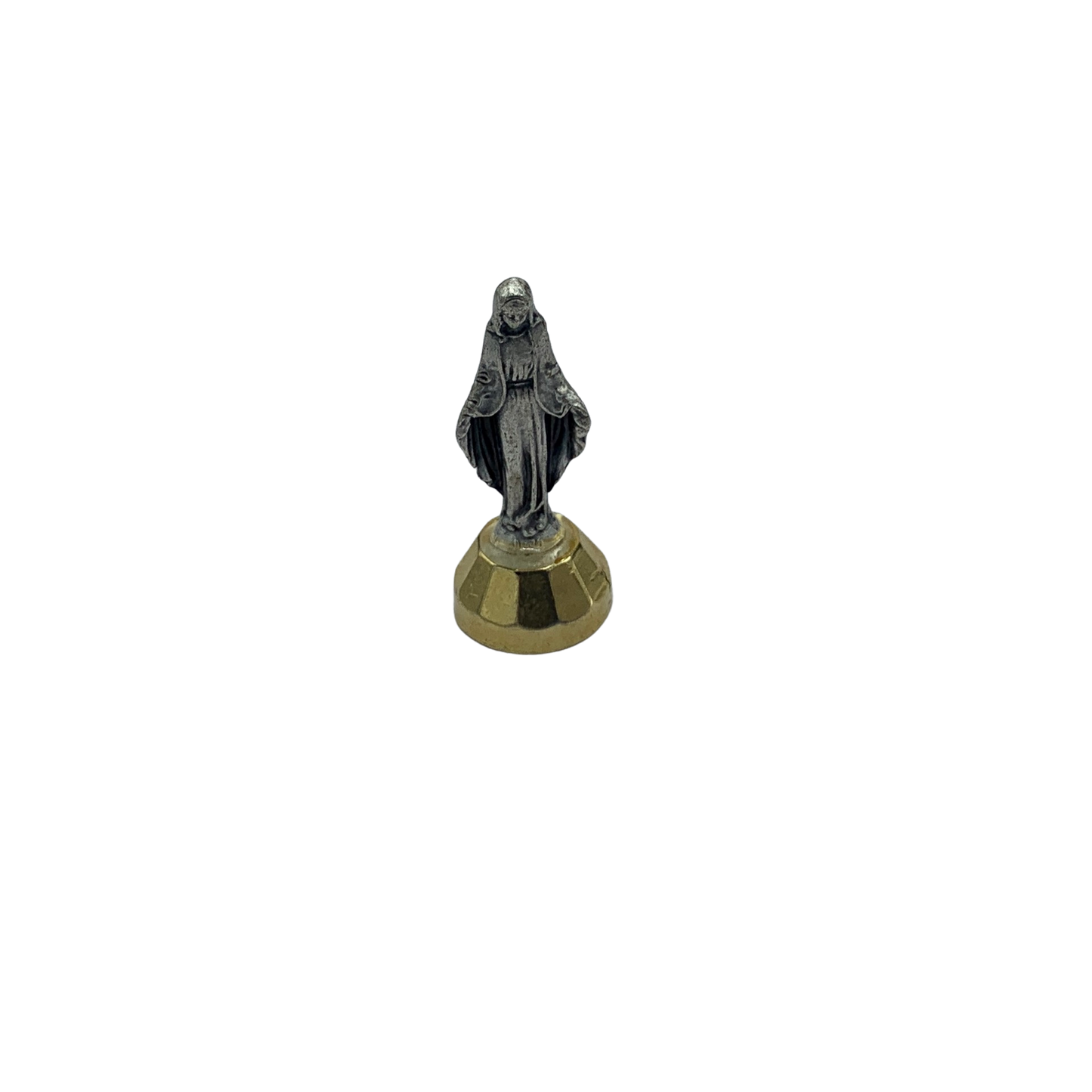 Tiny Our Lady of the Miraculous Medal Statue
