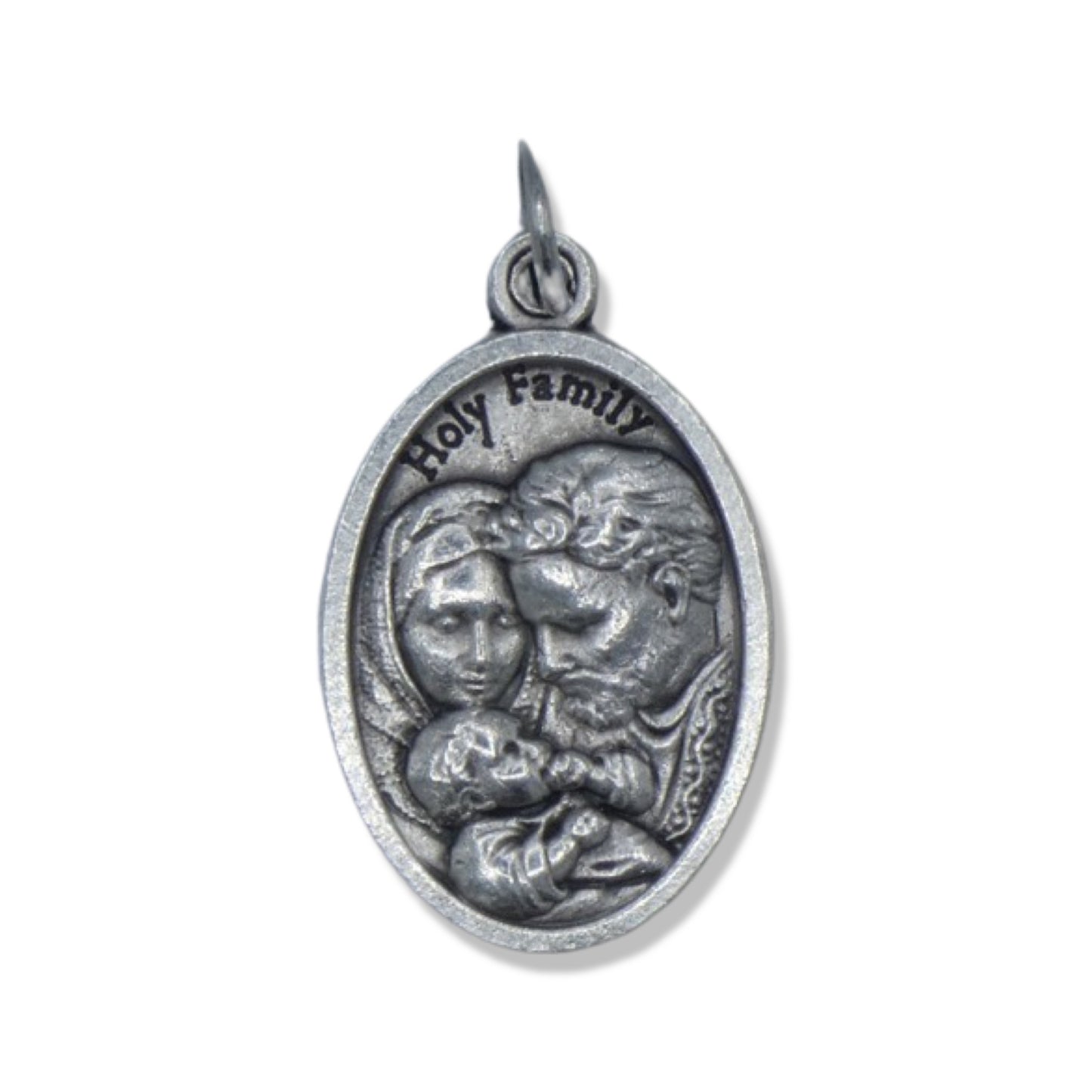 Two Sided St. Joseph and Holy Family Medal