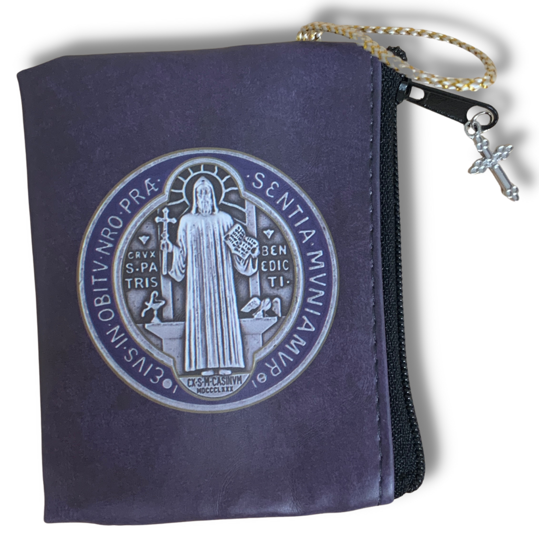 Vinyl St. Benedict Pouch