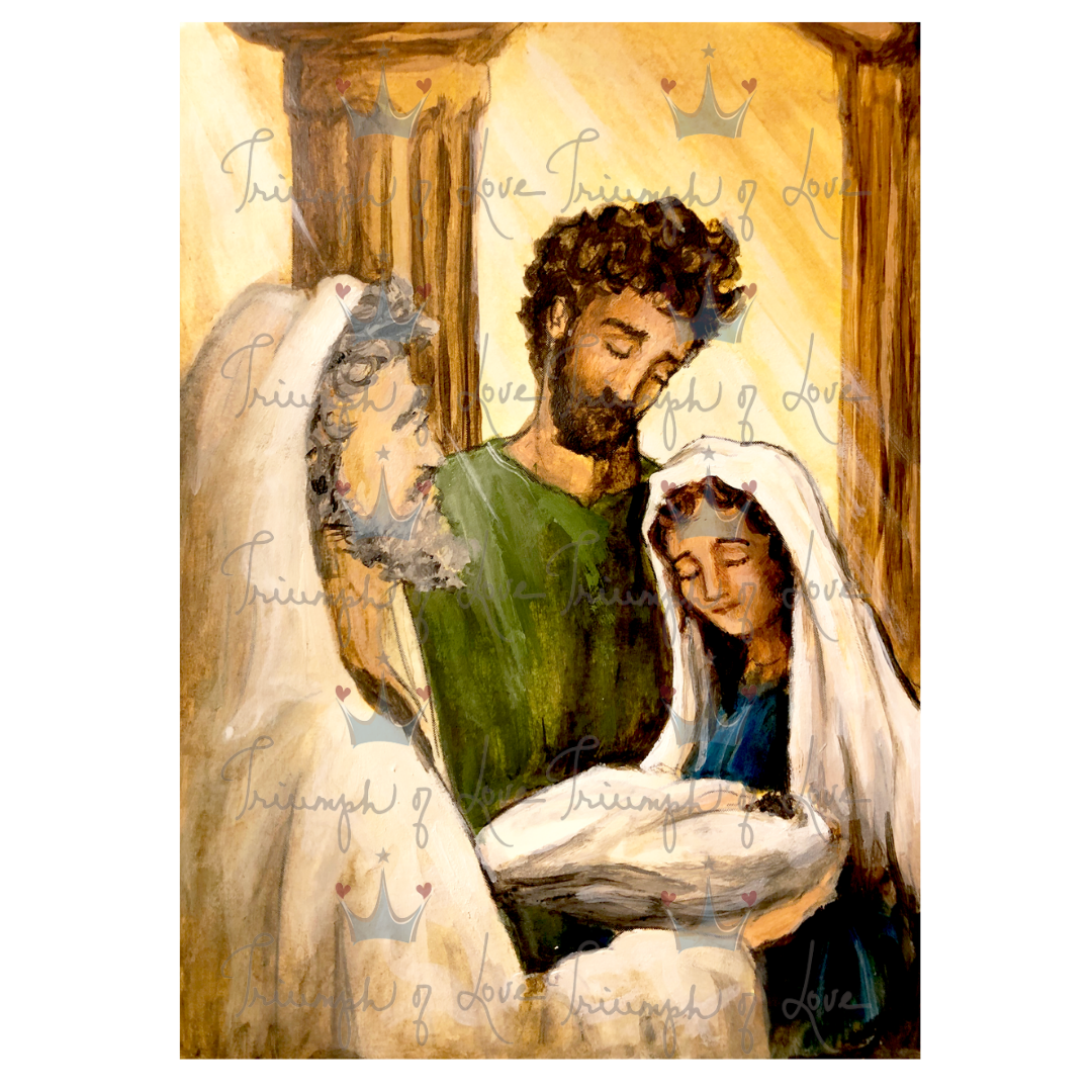 Original Presentation of Jesus Color Print by SCTJM