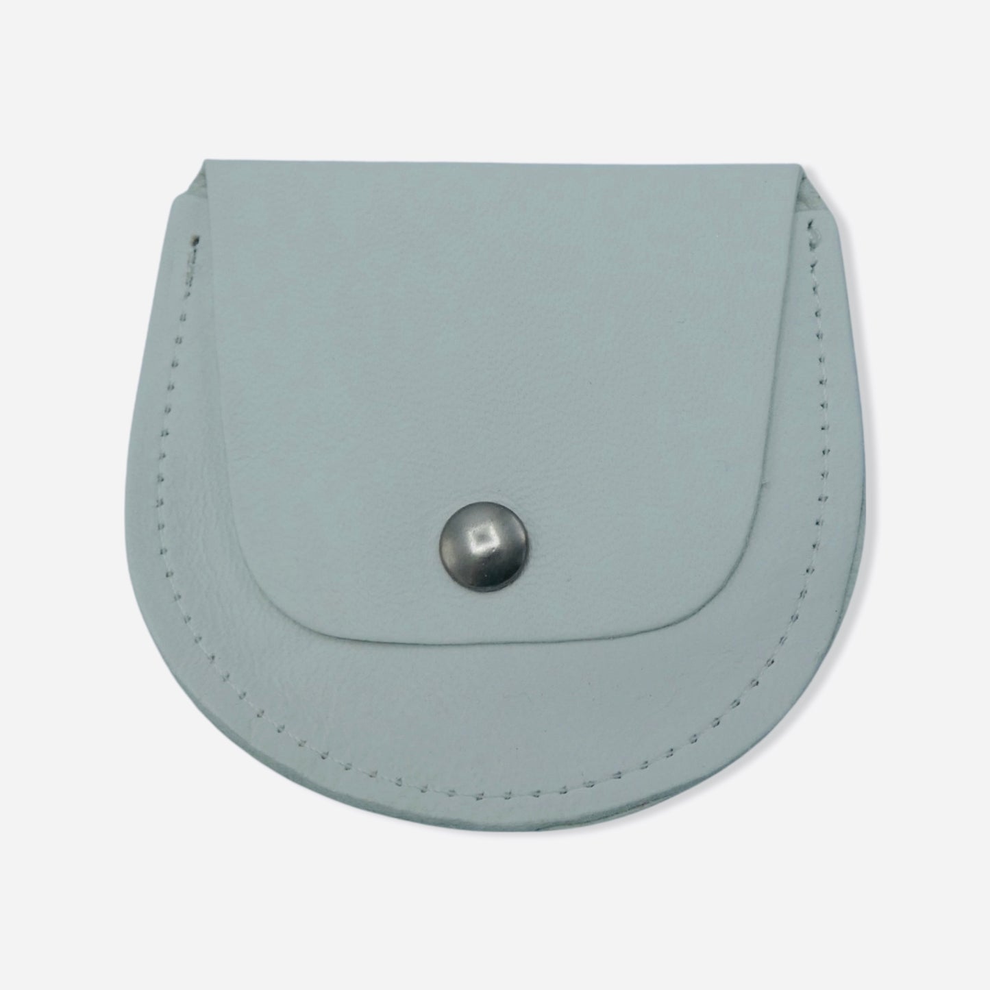 White Lourdes Rosary Pouch