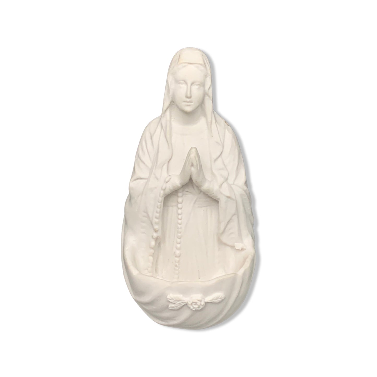 White Lourdes Water Font