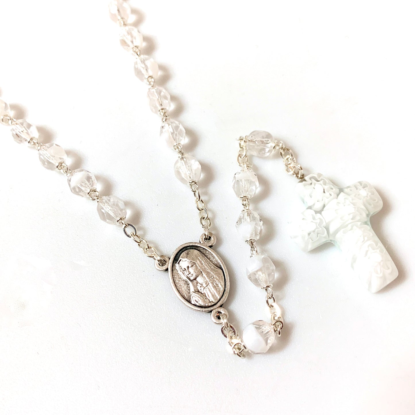 Murano Glass Fatima Rosary