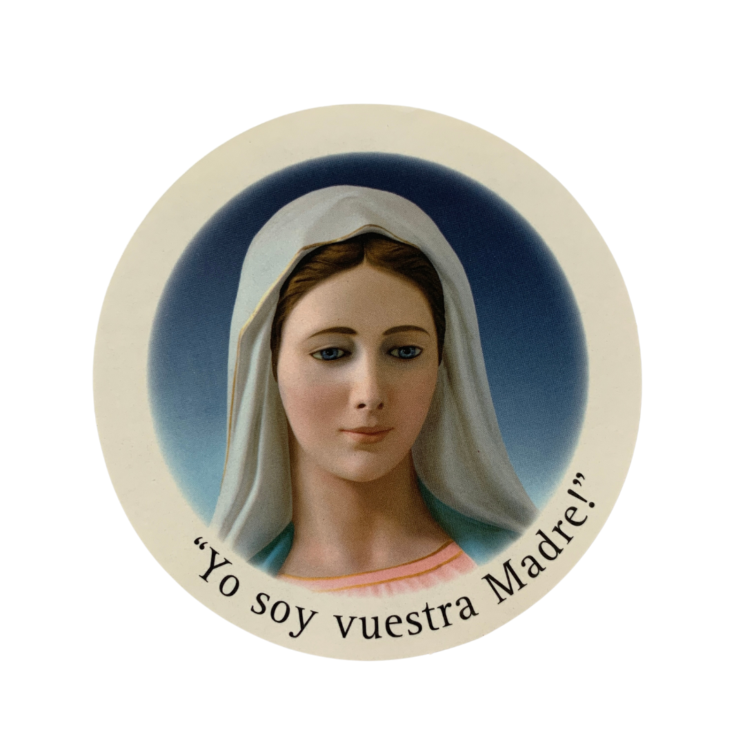 Assorted Queen of Peace Prayers Stickers