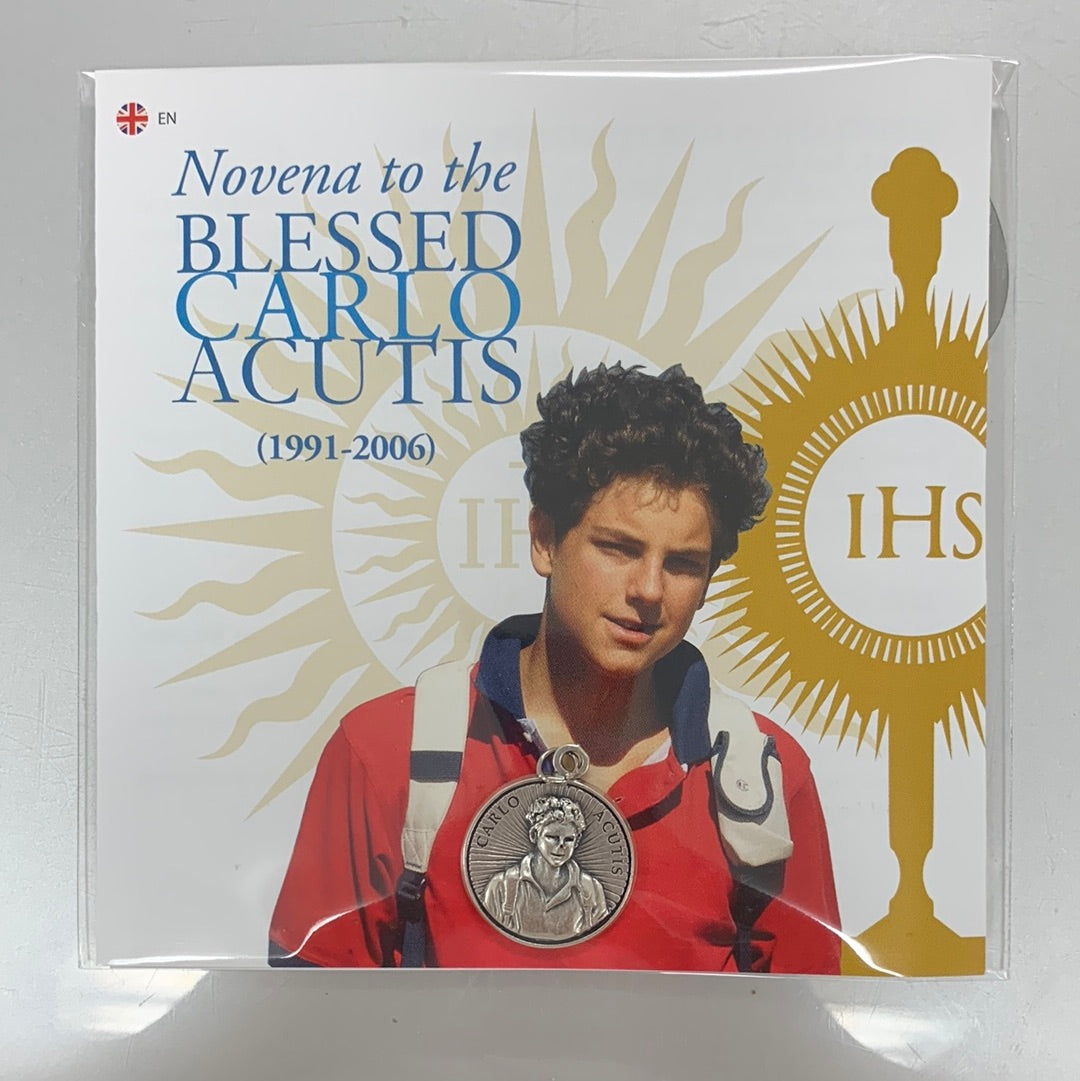 Bl. Carlo Acutis Novena with Relic Medal