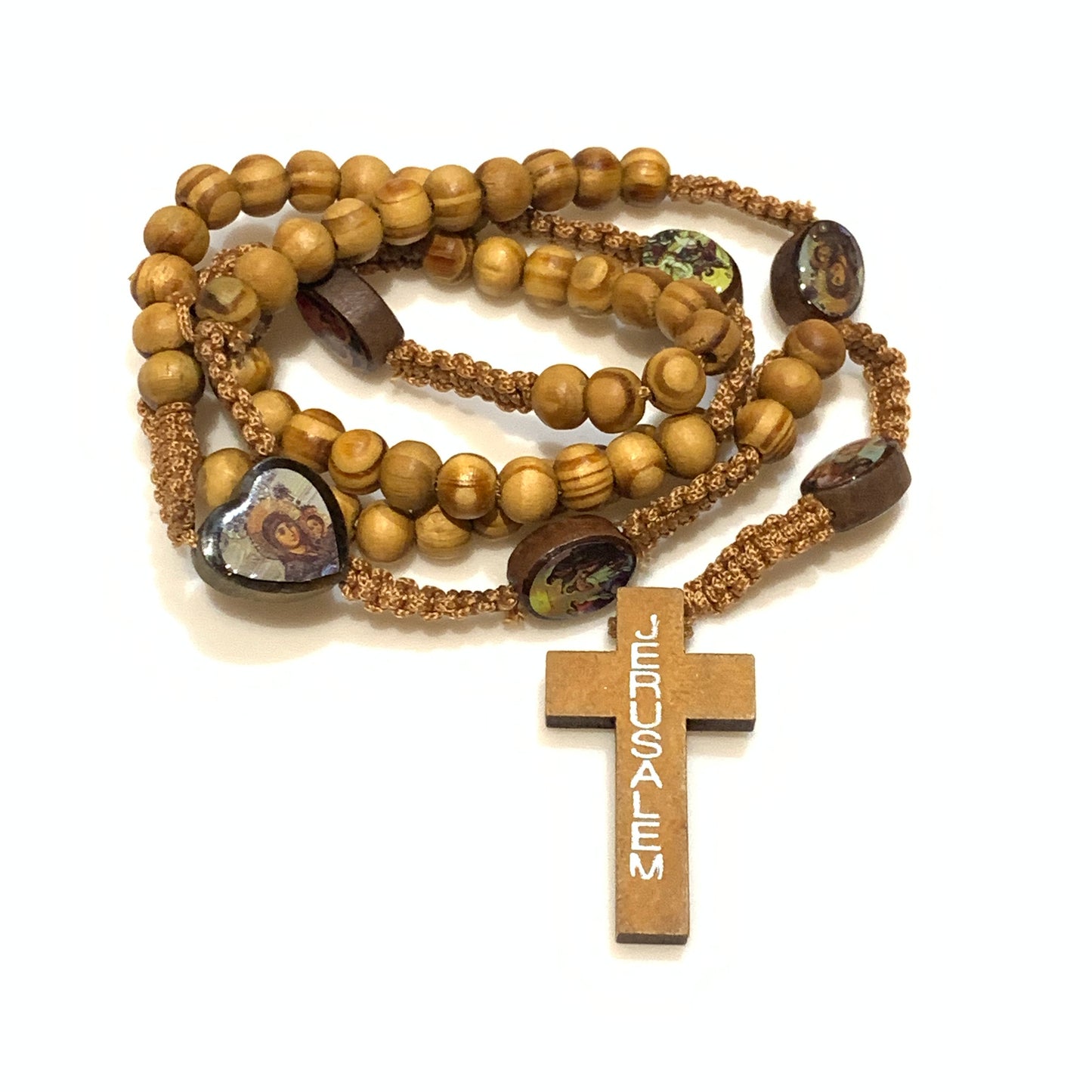 Olive Wood All Saints Rosary