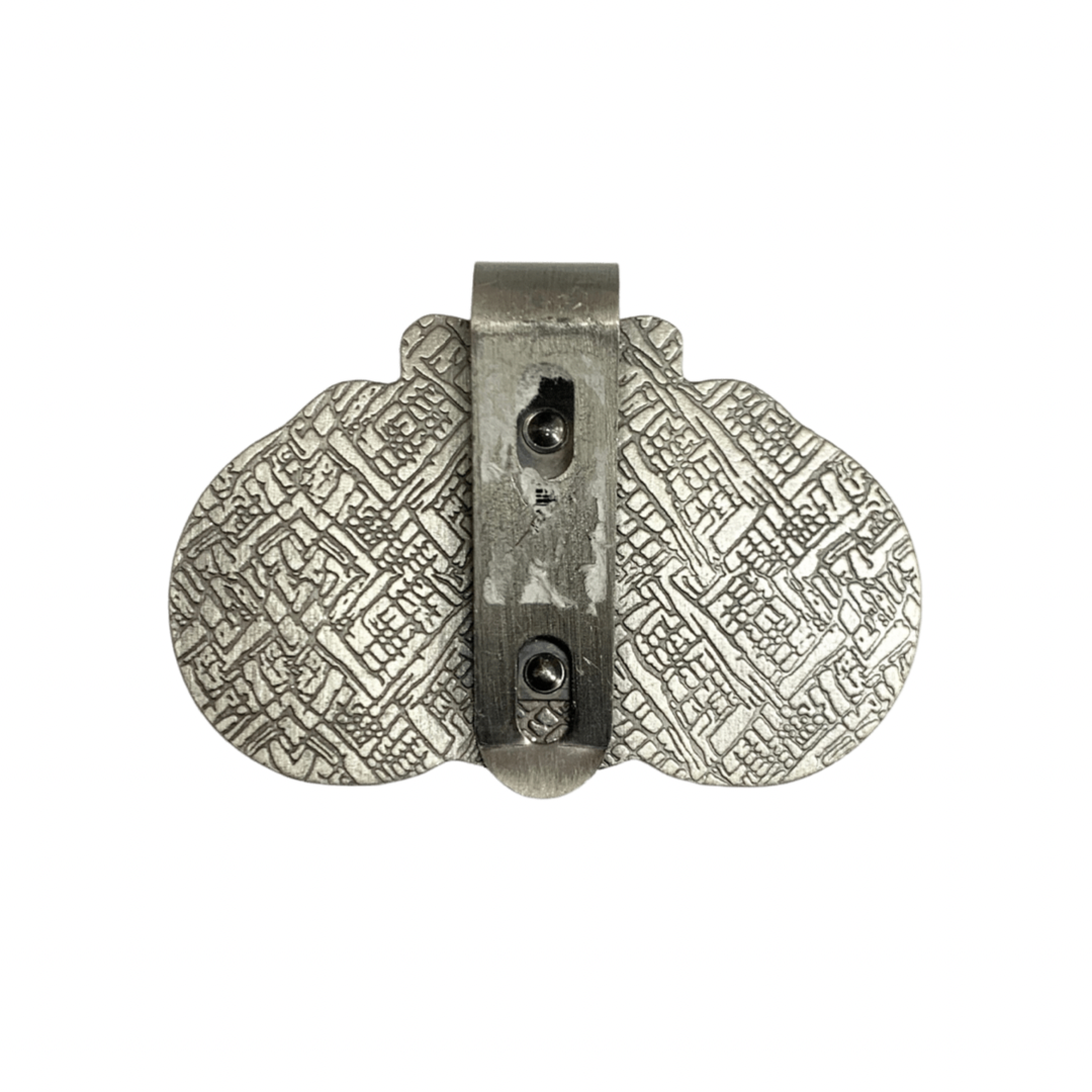 Metal St. Benedict Car Visor Clip