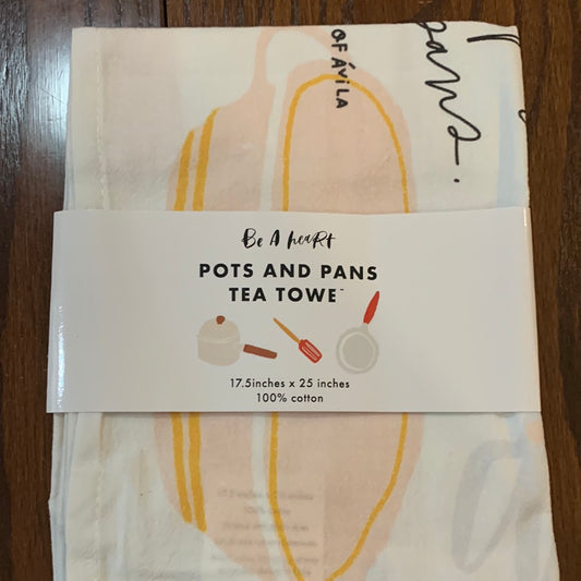 Pots and Pans Tea Towel
