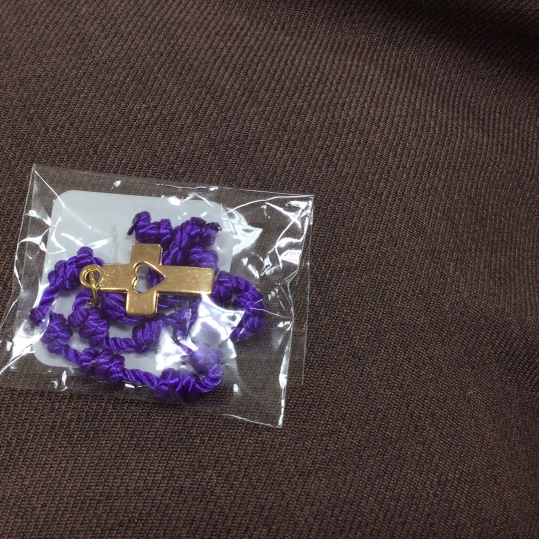 Small Hand-Made Decade Rosary of Assorted Colors