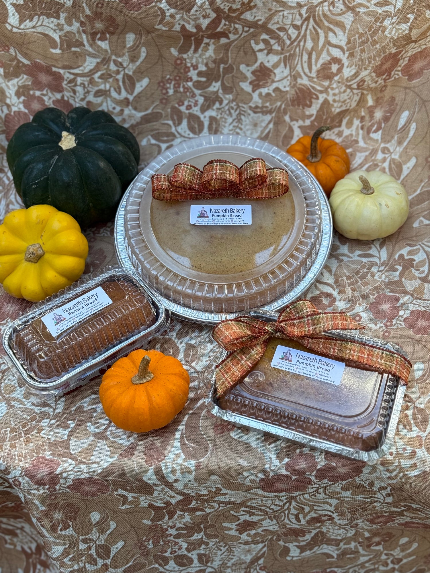 Thanksgiving Breads - SCTJM Nazareth Bakery