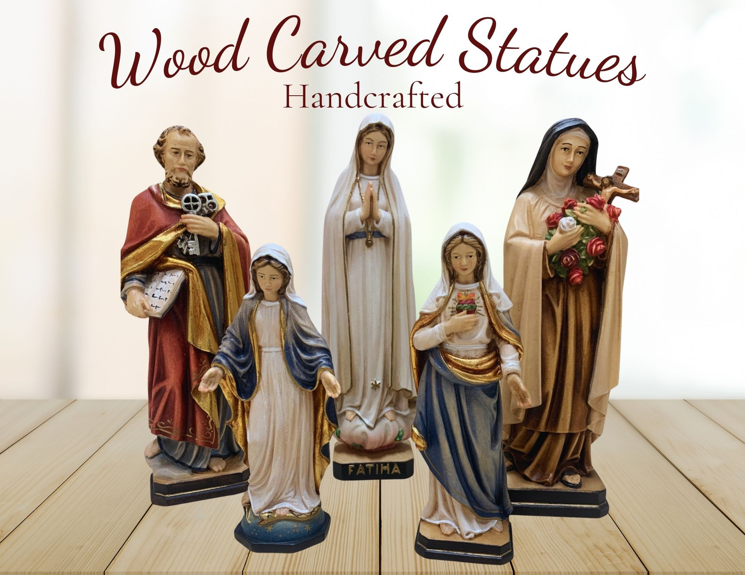 Wood Carved Statues