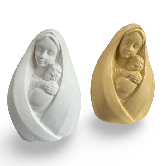 Our Lady Holding Baby Jesus Statue