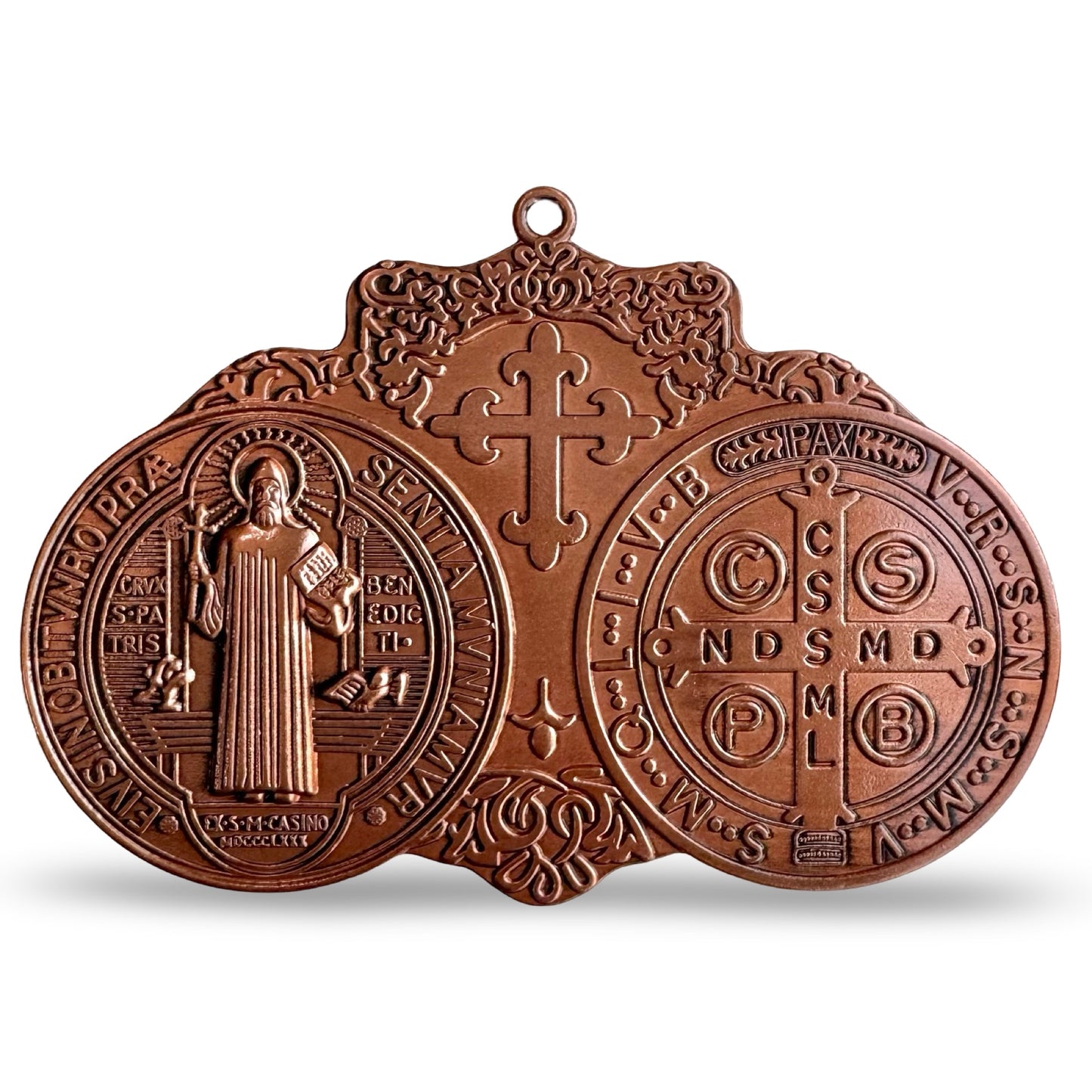 Large St. Benedict Medal - Wall Decor
