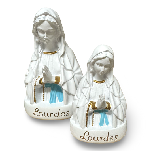 Our Lady of Lourdes Bust Statue