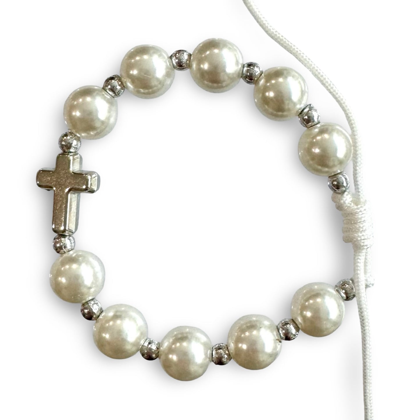 Pearl Queen of Peace Bracelets of Assorted Styles