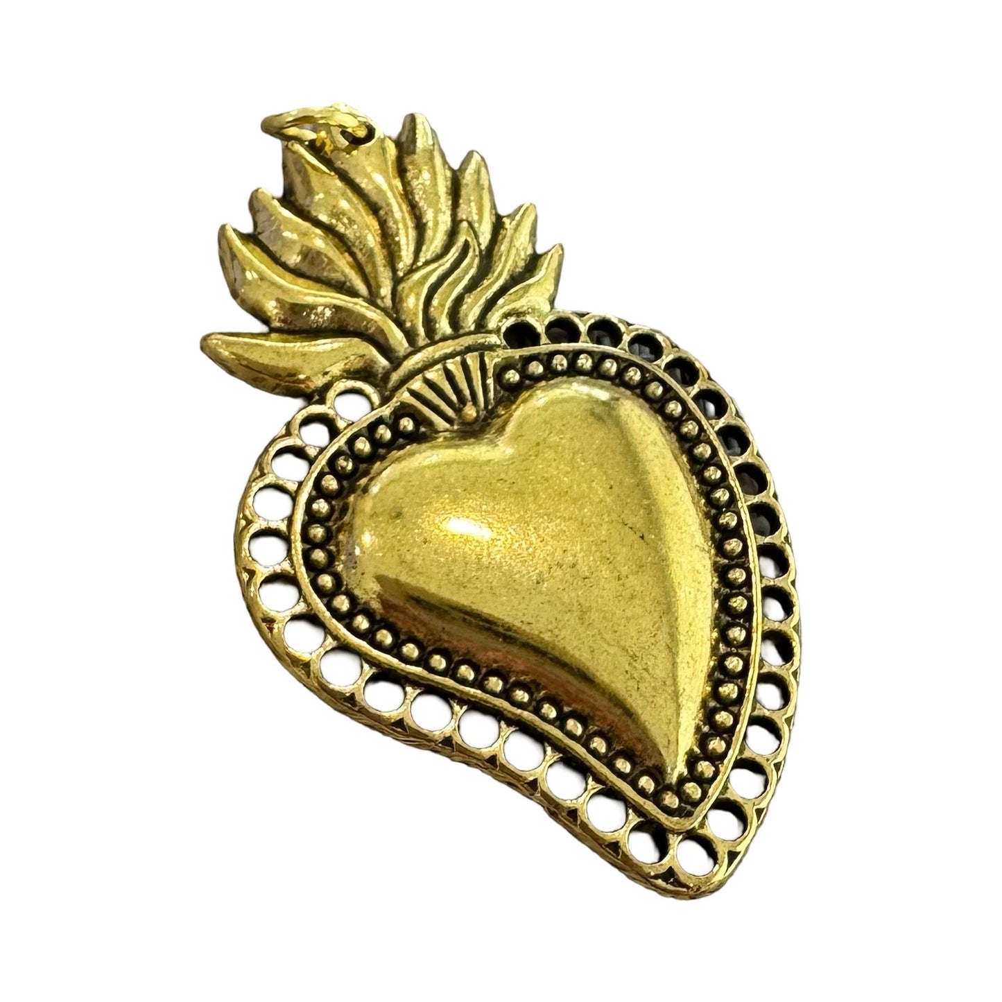Assorted Gold Heart Pendants