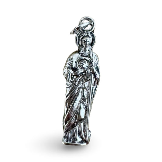 Silver St. Jude Medal with Holy Card