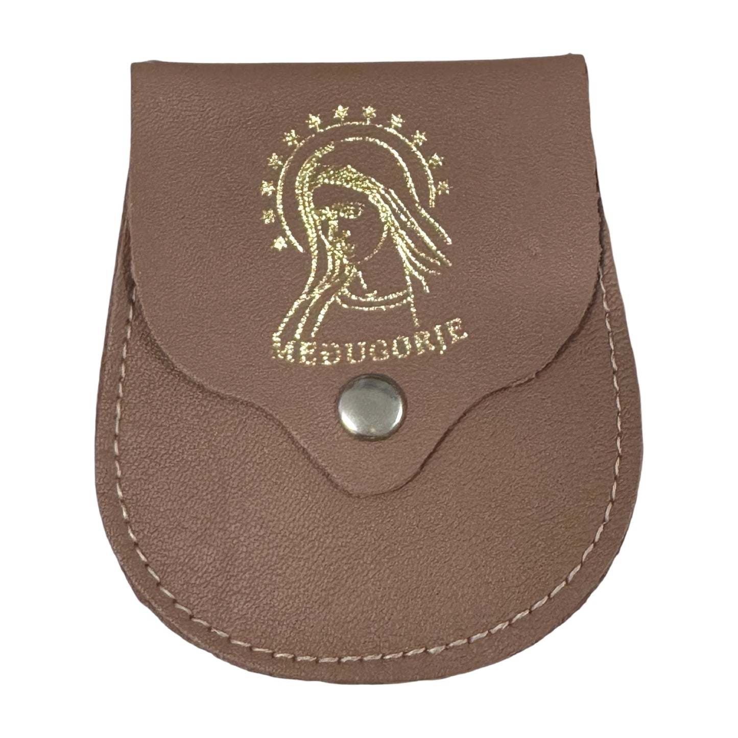 Queen of Peace Leather Pouch of Assorted Colors