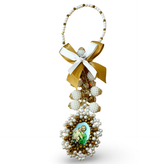 Our Lady of Guadalupe & St. Joseph Door Hanger