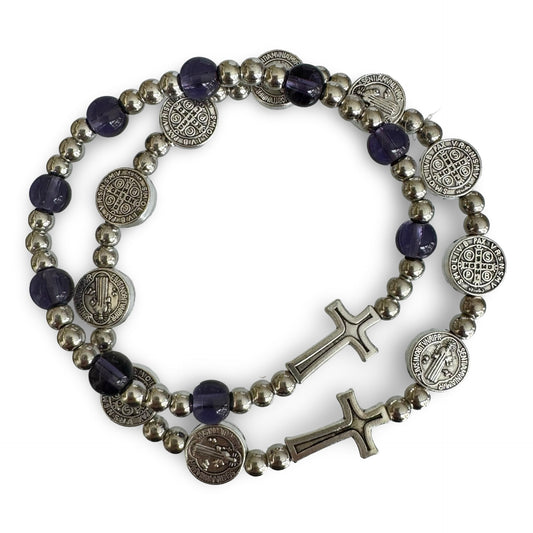 St. Benedict Bracelet Matching Set