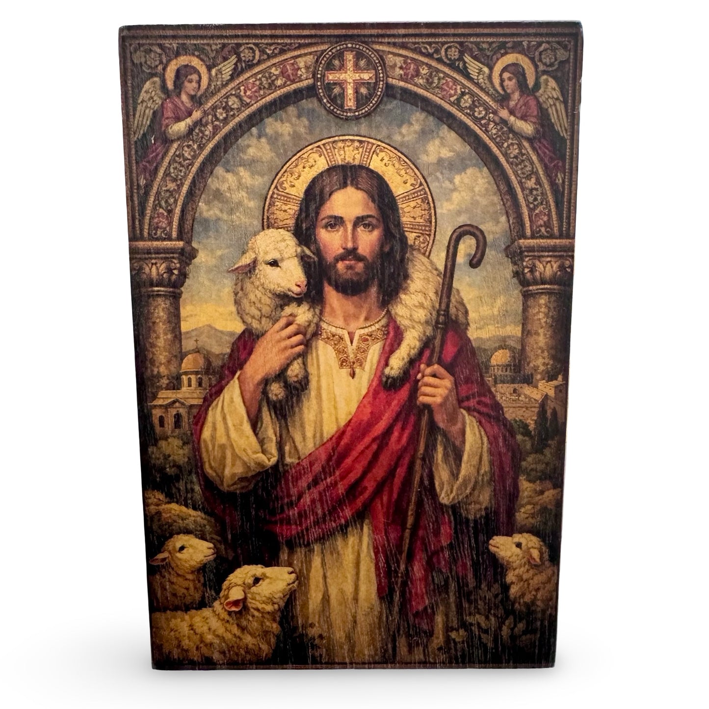 Good Shepherd Wooden Box