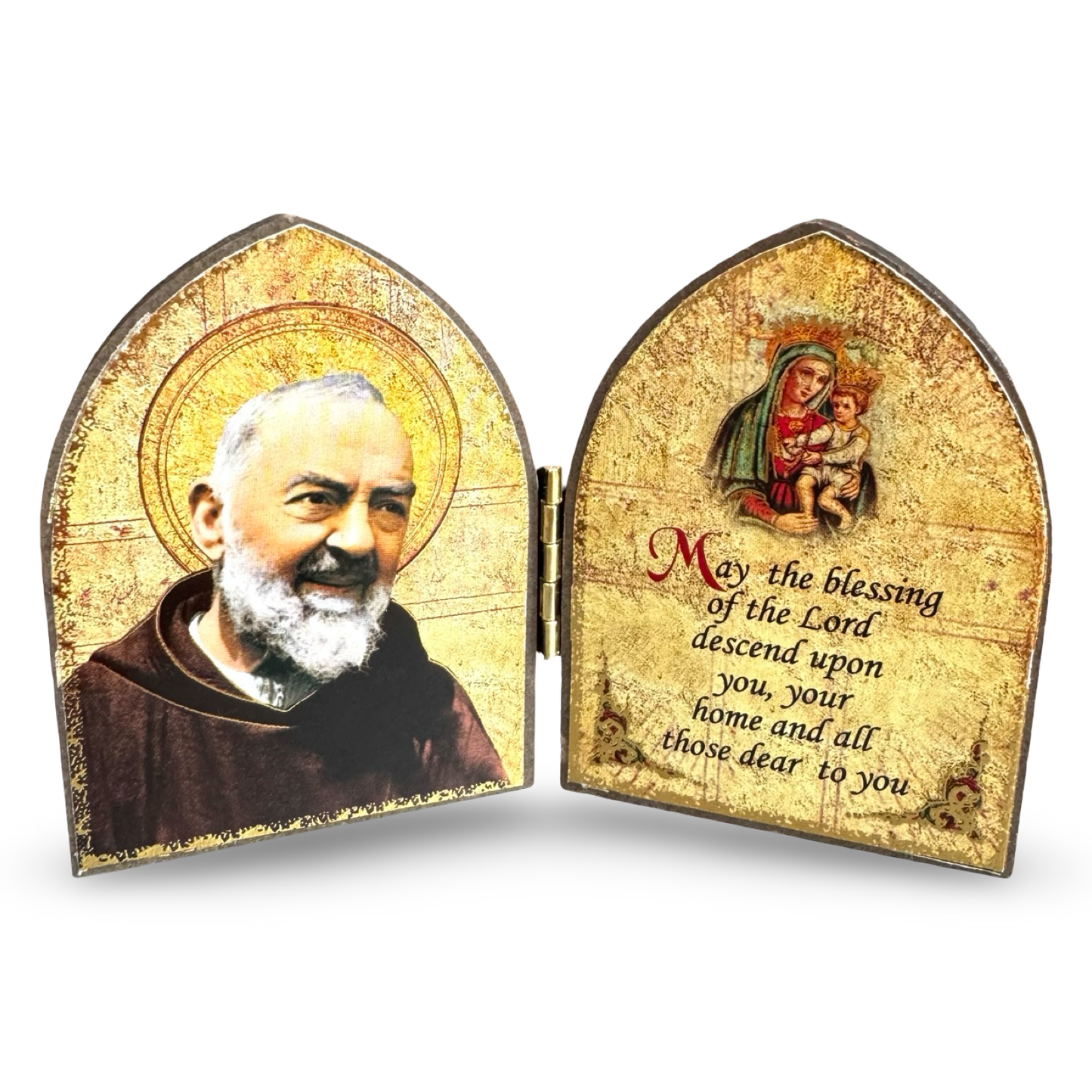 Padre Pio Folding Image