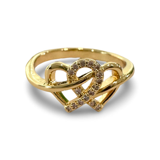 Embellished Heart Ring