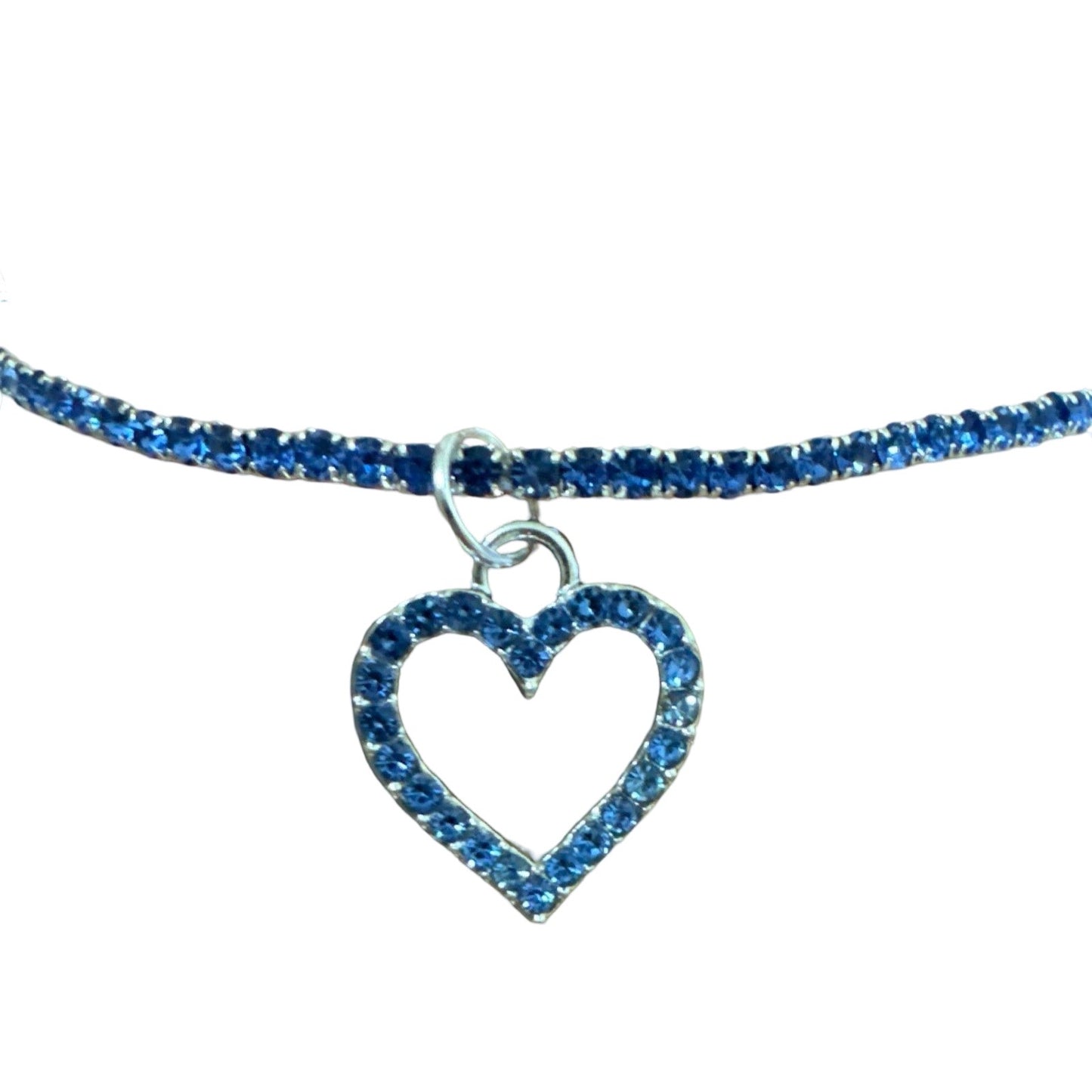 Heart Rhinestone Bracelet