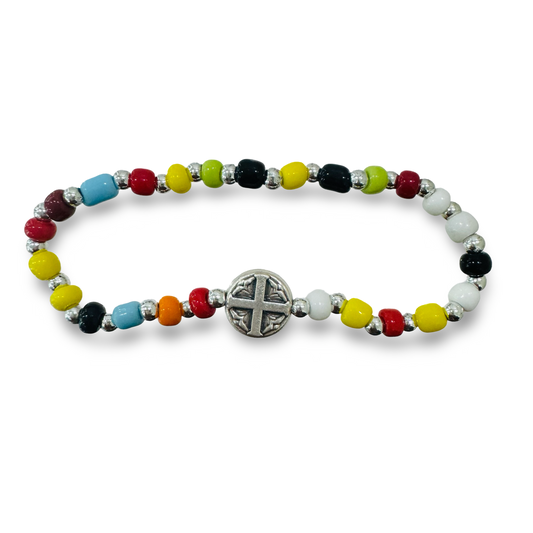 Multicolored Fatima Children's Bracelet