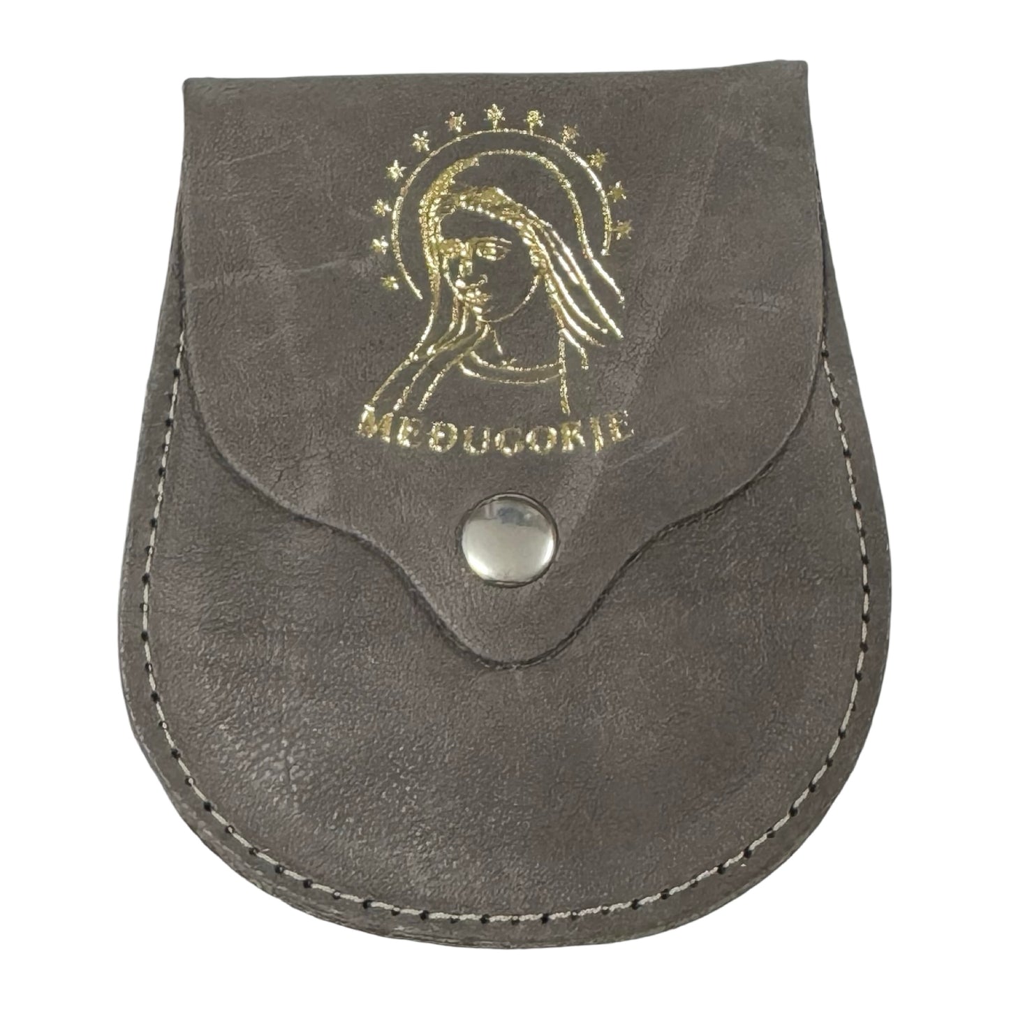 Queen of Peace Leather Pouch of Assorted Colors