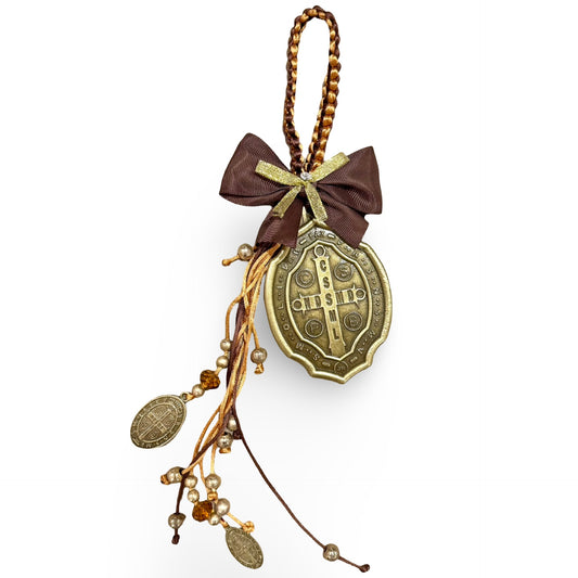 Large St. Benedict Medal Door Hanger