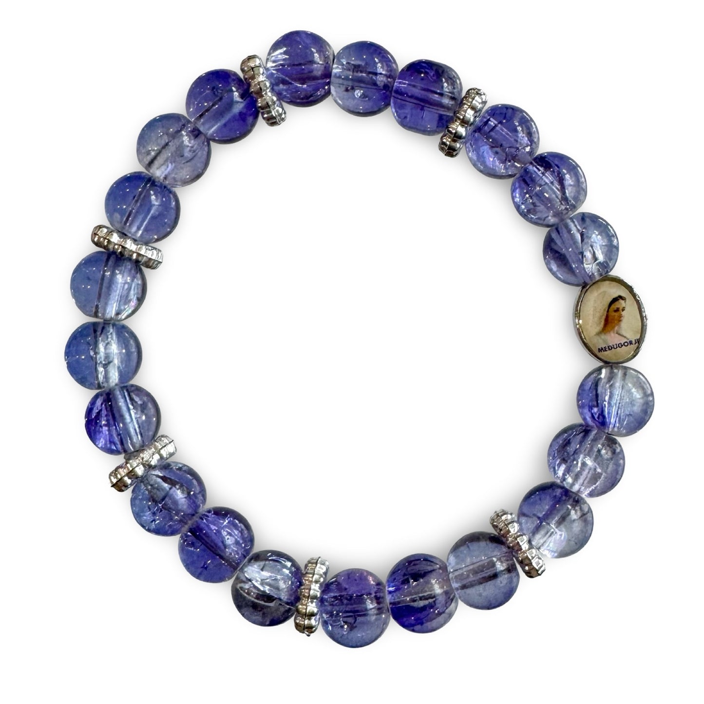 Crystal Chaplet of Peace Bracelet