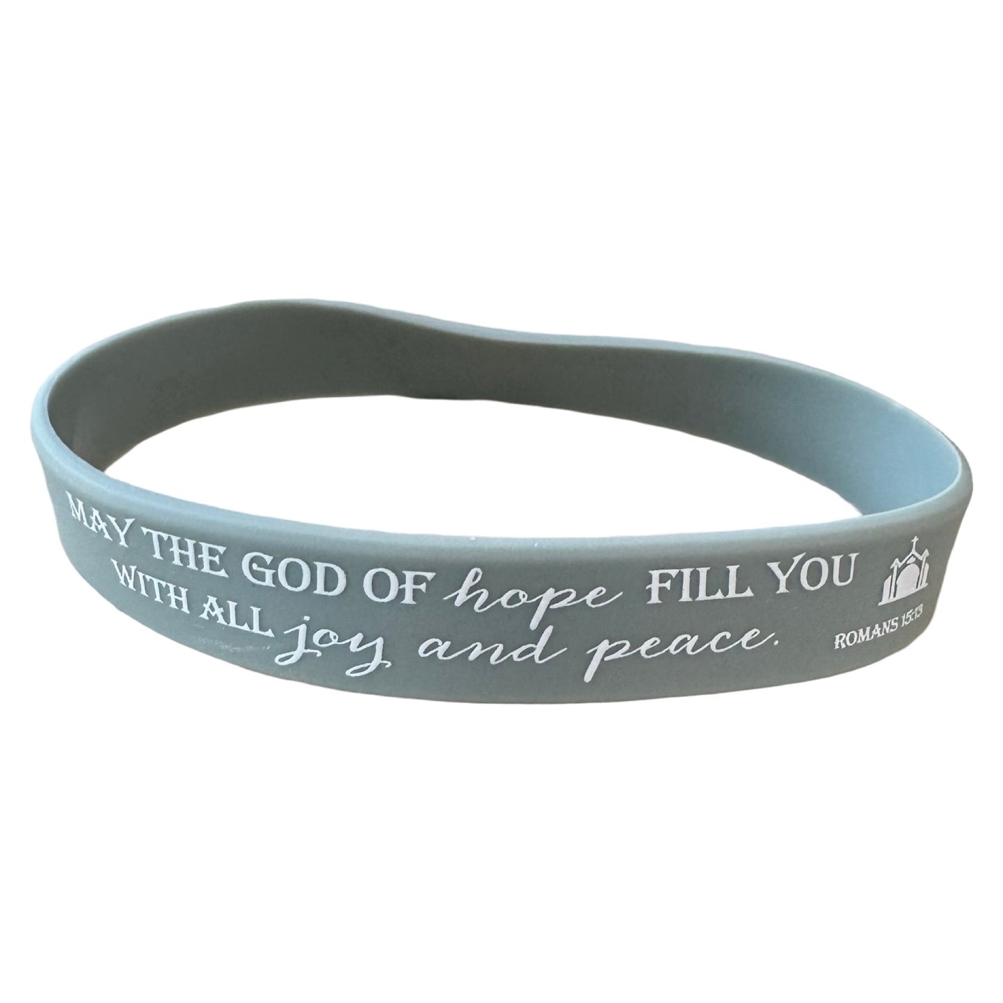 Assorted Bible Verse Silicone Bracelets