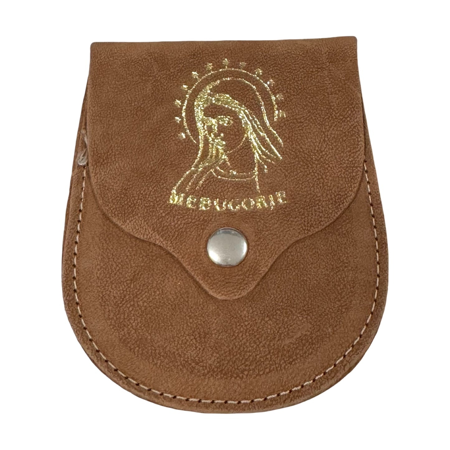 Queen of Peace Leather Pouch of Assorted Colors