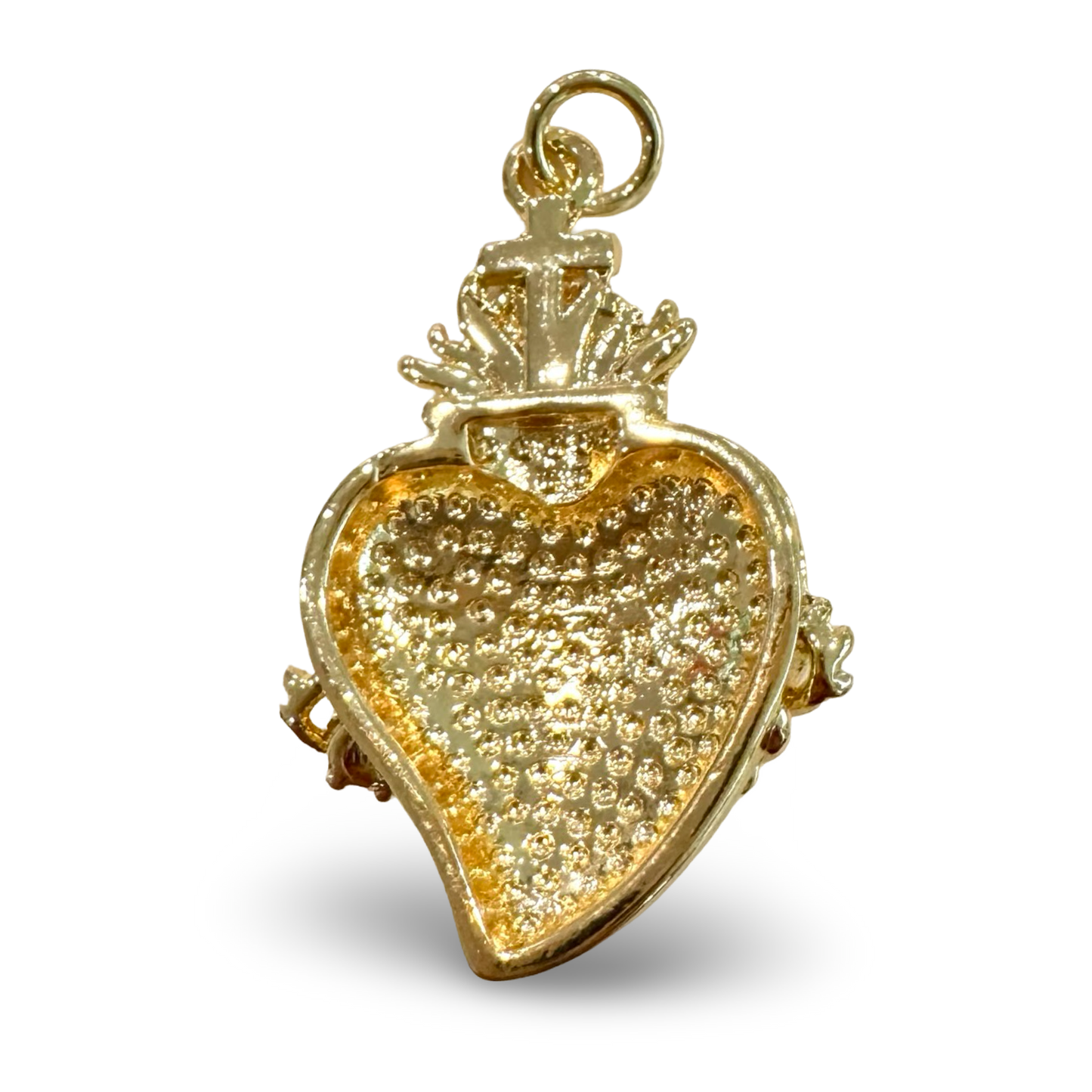Sacred Heart of Jesus Gold Pendant