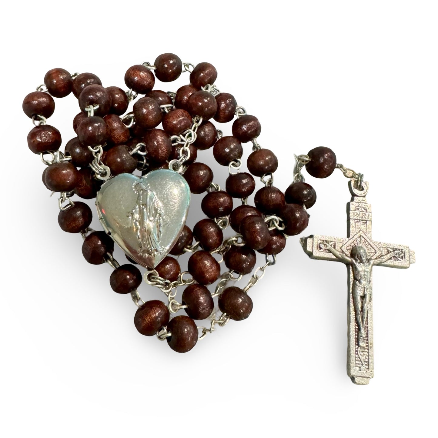 Lourdes Locket Rosary