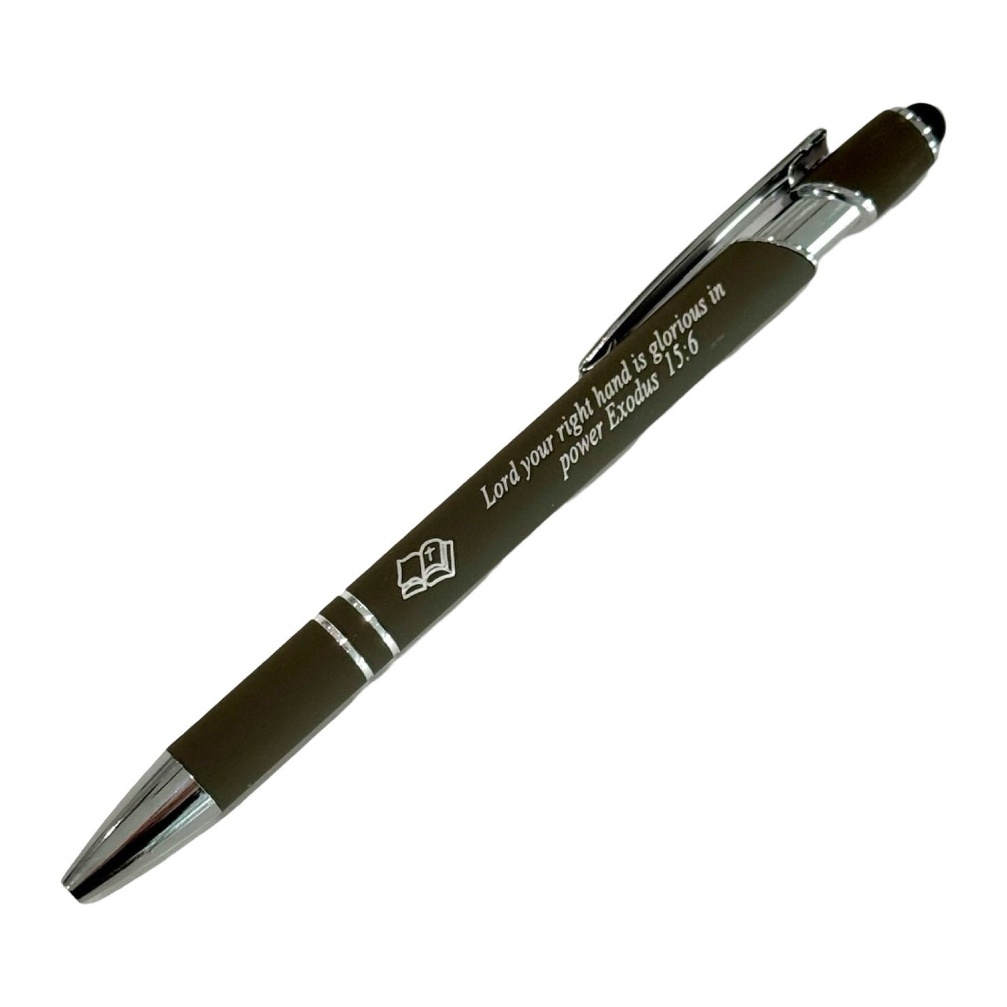 Assorted Bible Verse Pens of Various Colors