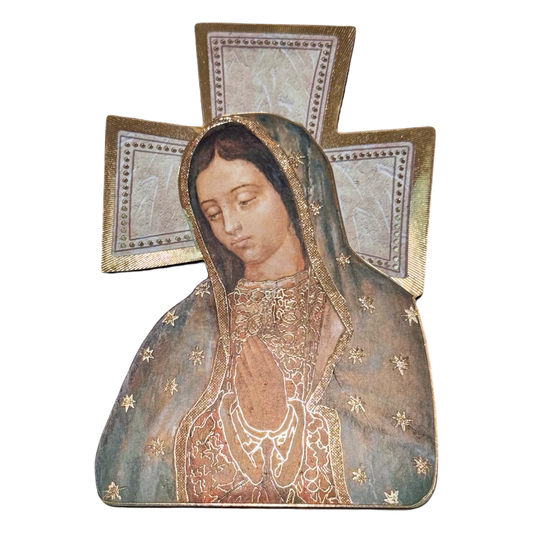 Our Lady of Guadalupe with Cross Standing Image