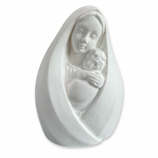 Our Lady Holding Baby Jesus Statue
