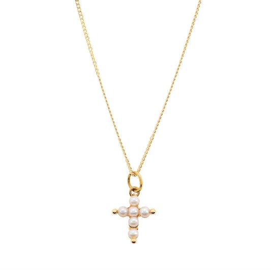 "TINY" CROSS Pearls