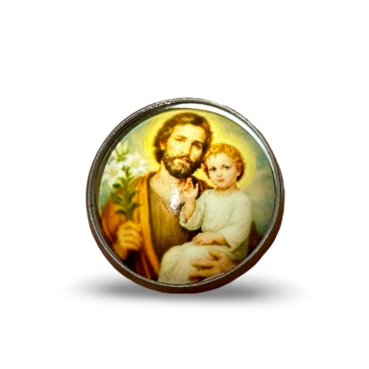 Small St. Joseph Acrylic Pin