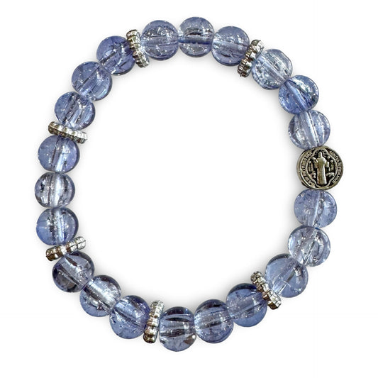 Crystal Chaplet of Peace Bracelet