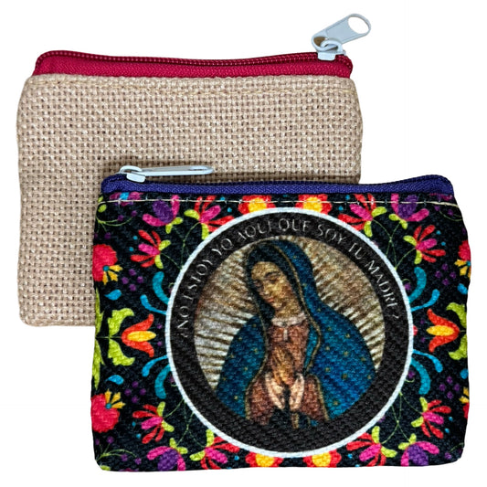 Our Lady of Guadalupe Zipper Pouch